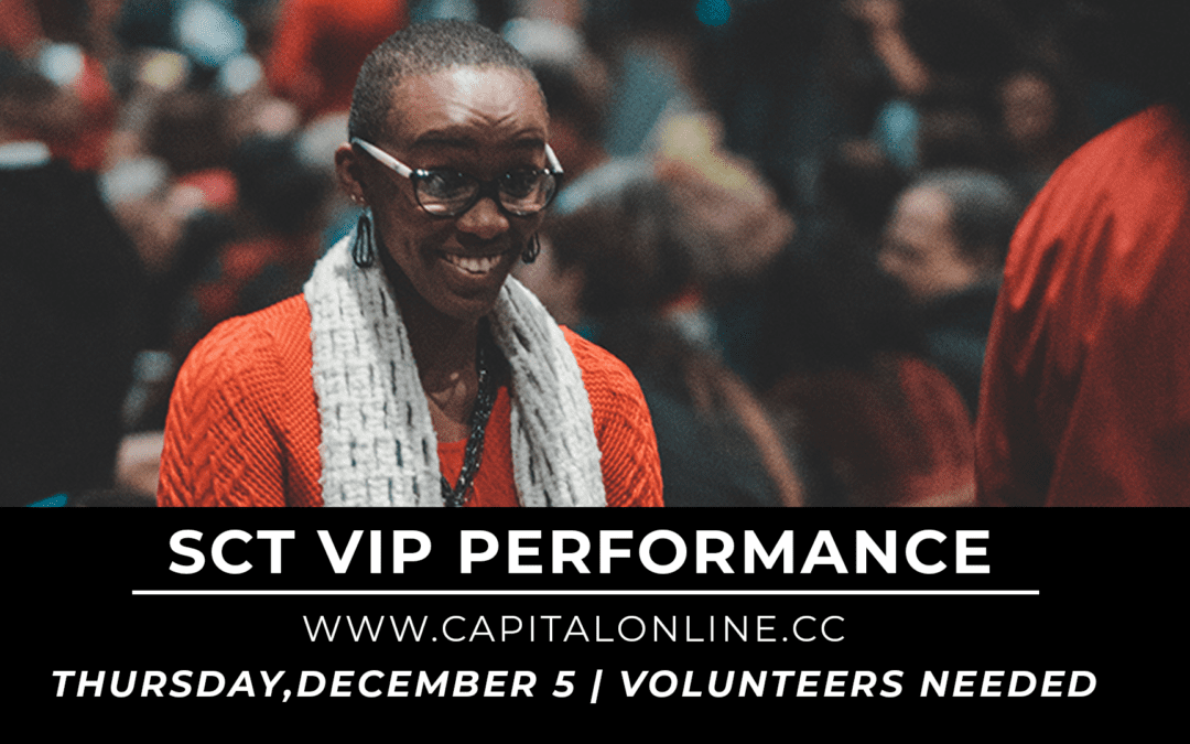 SCT VIP Night | Volunteers Needed!